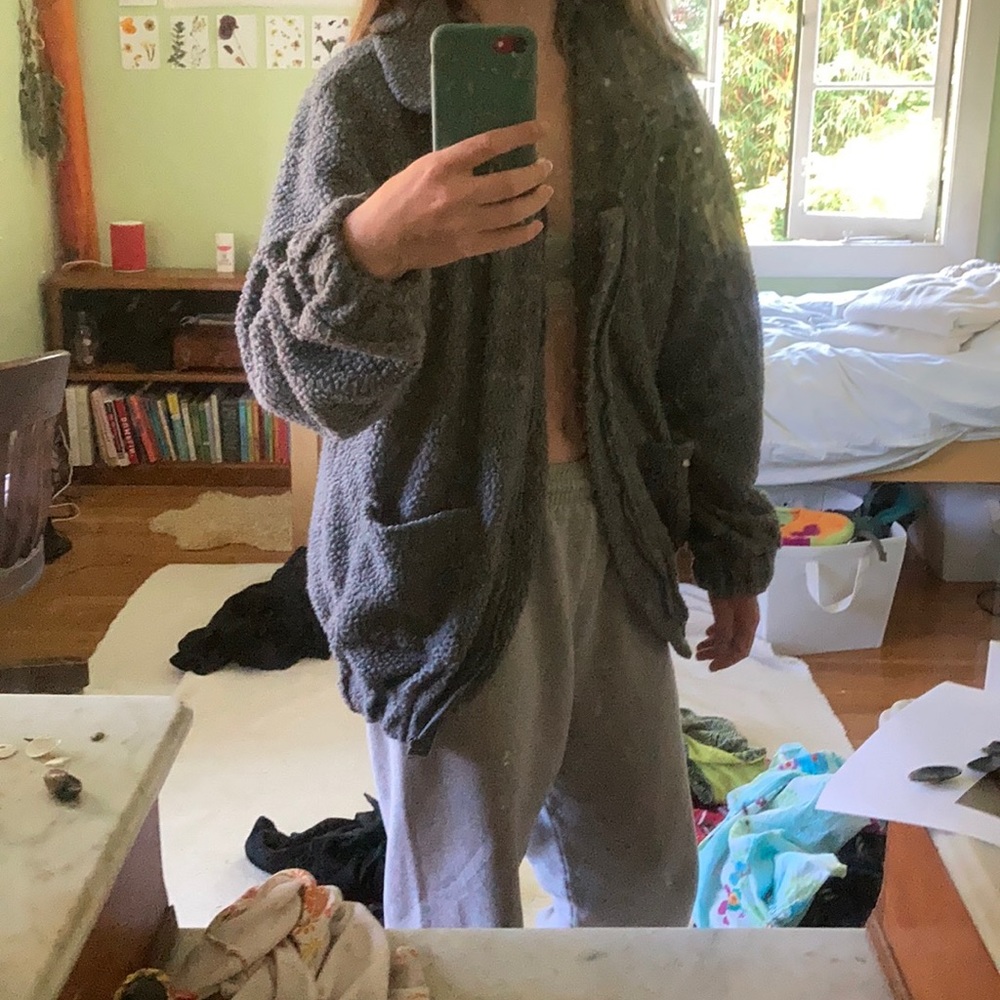 Teddy gray jacket